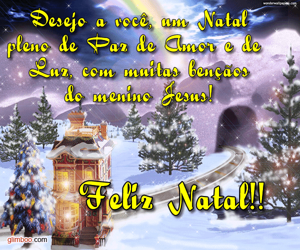 Desejo a você um Natal pleno de Paz de Amor e de Luz, com muitas bençãos do menino Jesus! Feliz Natal!!